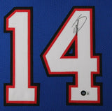 STEFON DIGGS (Bills blue TOWER) Signed Autographed Framed Jersey Beckett
