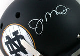 Joe Montana Signed ND Alt Navy Schutt Authentic F/S Helmet - JSA W Auth *White