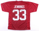 Anfernee Jennings Signed Alabama Jersey Inscribed "1st 17 Natl Champ" (JSA COA)