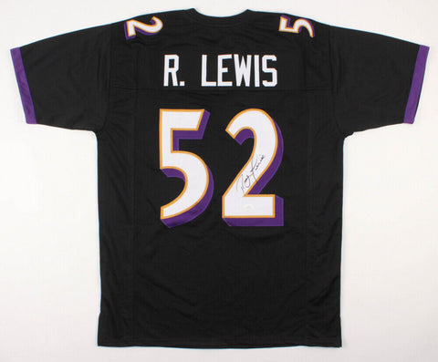 Ray Lewis Signed Ravens Jersey (JSA) 13xPro Bowl Linebacker / 2xSuper Bowl Champ