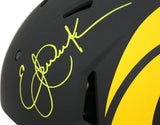 Eric Dickerson Signed Los Angeles Rams Authentic Eclipse Helmet HOF BAS 33314