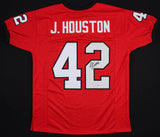 Justin Houston Signed Georgia Bulldogs Jersey (PSA COA) KC 4xPro Bowl Linebacker