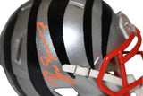 Boomer Esiason Autographed Cincinnati Bengals Flash Mini Helmet Beckett 38711