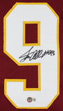 Jonathan Allen Authentic Signed Maroon Pro Style Jersey BAS Witnessed