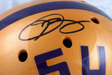 Odell Beckham Jr. Autographed LSU Tigers Gold F/S Schutt Helmet-Beckett W Holo
