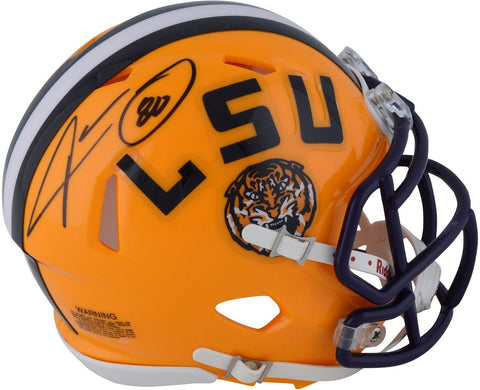 Jarvis Landry LSU Tigers Autographed Riddell Speed Mini Helmet
