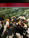 Boston Red Sox 2007 World Series Team Auto Signed Photo Framed LE #79/80 Steiner