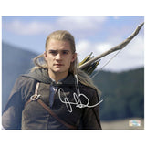 Orlando Bloom Autographed Lord of the Rings Legolas 8x10 Scene Photo