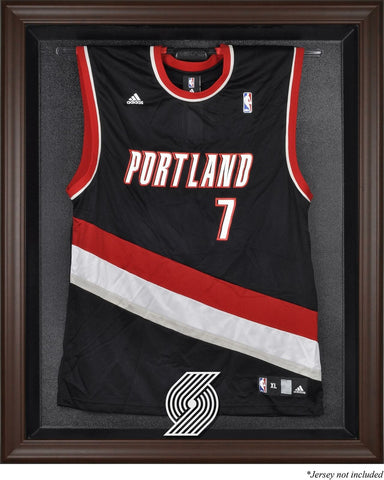 Portland Trail Blazers Brown Framed Jersey Display Case - Fanatics