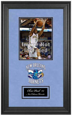 New Orleans Hornets Deluxe 8x10 Team Logo Frame - Fanatics