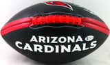 Kyler Murray Autographed Arizona Cardinals Black Logo Football- Beckett W *White