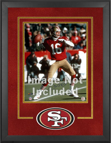 49ers Deluxe 16x20 Vertical Photo Frame with Team Logo-Fanatics