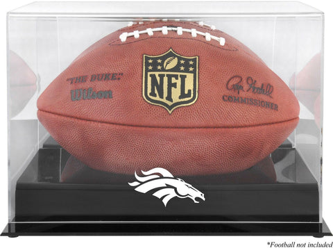 Broncos Black Base Football Display Case - Fanatics