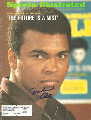 Muhammad Ali Autographed Signed Sports Illustrated Magazine PSA/DNA #K78229