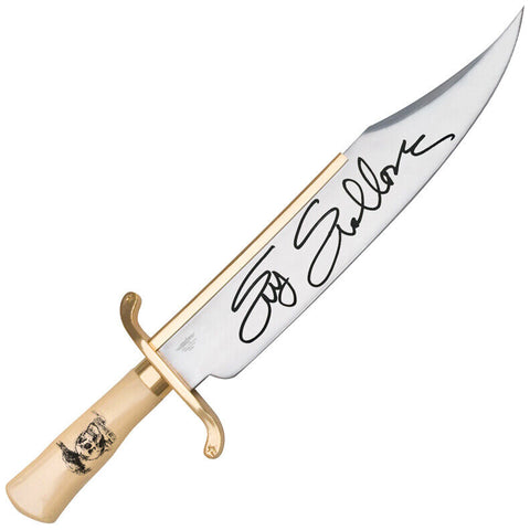 Sylvester Stallone Autographed Gil Hibben Expendables Movie 14 " Bowie Knife