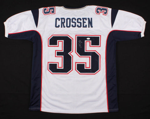 Keion Crossen Signed New England Patriots Jersey (JSA COA)Super Bowl LIII Champ
