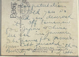 Ty Cobb Authentic Signed & Framed Handwritten 3.5x5.5 Postcard JSA #BB12236