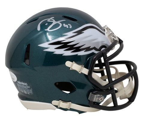 Darren Sproles Signed Philadelphia Eagles Mini Speed Replica Helmet JSA