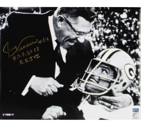 Jerry Kramer Signed Green Bay Packers Unframed 16x20 NFL Photo - Lombardi - Insc