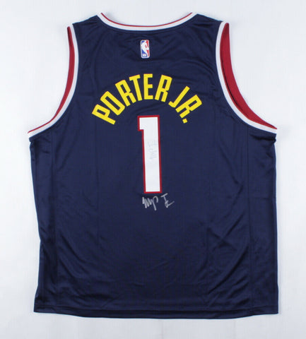 Michael Porter Jr. Signed Denver Nuggets Fanatics NBA Style Jersey (JSA COA)