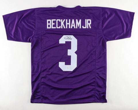 Odell Beckham Jr. Signed LSU Tigers Jersey (JSA COA) NY Giants, Browns, LA Rams