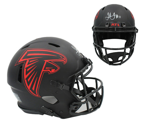Julio Jones Signed Atlanta Falcons Speed Authentic Eclipse NFL Helmet