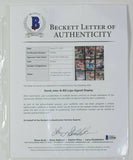 Derek Jeter Signed Framed Sports Illustrated Collage Bill Lopa Signed Photo BAS