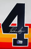 Nolan Ryan Autographed Houston Astros Nike Rainbow Jersey-Beckett Hologram