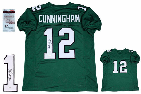 Randall Cunningham Autographed SIGNED Jersey - Green - Beckett Authentic