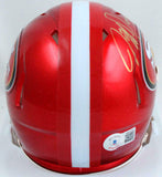 Jeff Garcia Autographed San Francisco 49ers Flash Mini Helmet-Beckett W Hologram