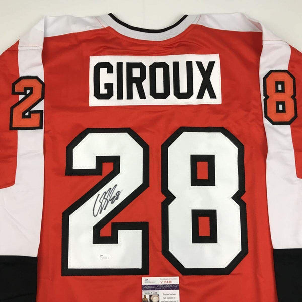 Framed Autographed/Signed Claude Giroux 33x42 Philadelphia Black Hockey  Jersey PSA/DNA COA - Hall of Fame Sports Memorabilia