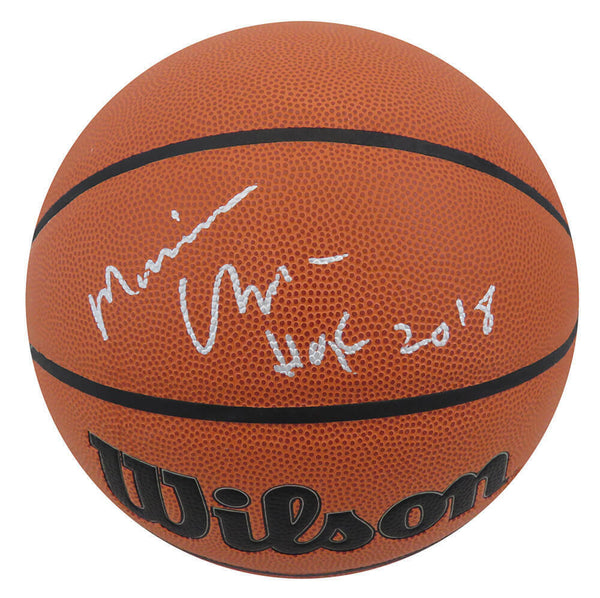 Maurice Cheeks Signed Wilson Indoor/Outdoor NBA Basketball w/HOF'18 - (SS COA)