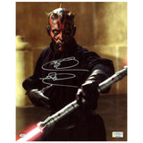 Ray Park Autographed Star Wars Phantom Menace Darth Maul Duel Fates 8x10 Photo