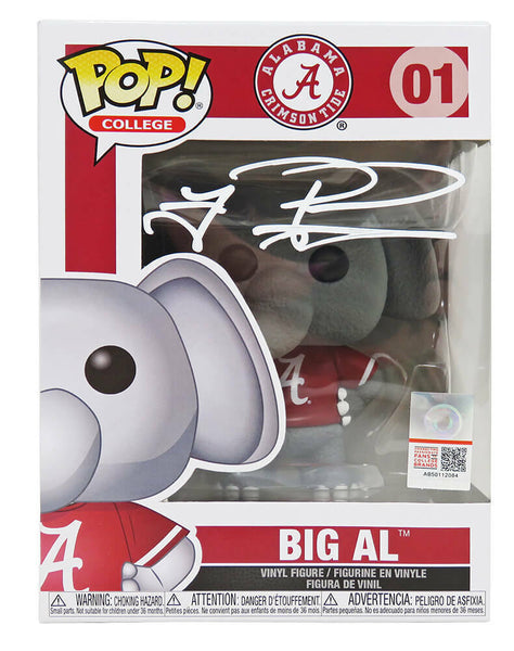 Tua Tagovailoa Signed Alabama Big Al Mascot Funko Pop Doll #01 - (SCHWARTZ COA)