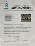 Jack Nicklaus Signed Framed 8x10 Golf Photo BAS AC16600