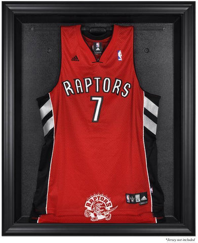 Toronto Raptors Black Framed Team Logo Jersey Display Case Authentic