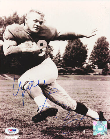 Yale Lary Autographed Signed 8x10 Photo Detroit Lions PSA/DNA #S35517
