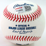 Jose Urquidy Autographed Rawlings OML Baseball - TriStar Auth *Blue