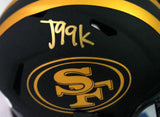 Javon Kinlaw Autographed SF 49ers Eclipse Mini Helmet - Beckett W Auth *Gold