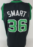Marcus Smart Signed Boston Celtics Jersey (Beckett) 2021-22 Defensive P O Y