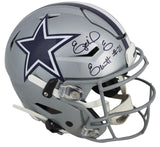 Cowboys Ezekiel Elliott Signed Riddell Speed Flex Full Size Helmet BAS Witnessed
