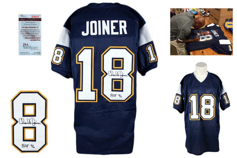 Charlie Joiner SIGNED Jersey - JSA Witness - San Diego Chargers AUTOGRAPHED - NV