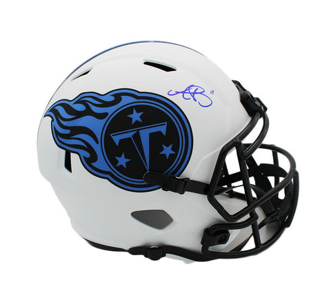 AJ Brown Signed Tennessee Titans Speed Full Size Lunar NFL Helmet