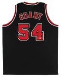Horace Grant Authentic Signed Black Pro Style Jersey Autographed BAS Witnessed