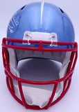 Ryan Tannehill Auto Titans Flash Full Size Speed Helmet (Smudge) Beckett WN46138