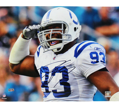 Dwight Freeney Signed Indianapolis Colts Unframed 16x20 NFL Photo