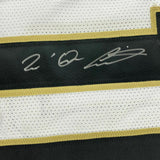 Autographed/Signed TRE'QUAN SMITH New Orleans White Football Jersey JSA COA Auto