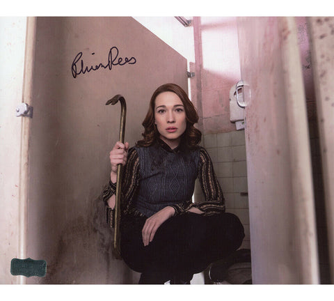 Rhian Rees Autographed/Signed 8x10 Halloween Photo-Crowbar in Hand