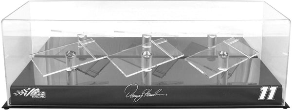 Denny Hamlin #11 Joe Gibbs Racing 3 Car Display Case w/Platforms