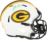 Aaron Rodgers Packers Signed Lunar Eclipse Alternate Replica Helmet